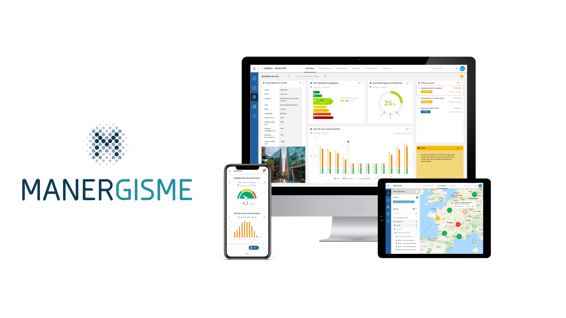 MANERGISME : La plateforme de maitrise de la data au service de l’efficacité énergétique