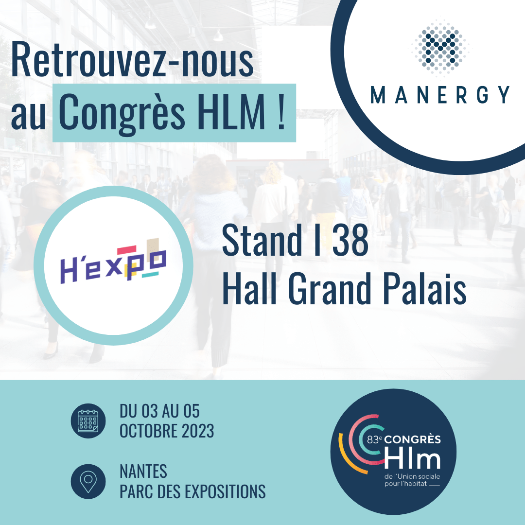 Congrès HLM 2023 - Stand MANERGY 